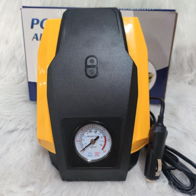 Bơm Xe Ô Tô - Bơm Lốp Ô Tô  1 Xi Lanh Có Đèn Phù Hợp Xe 4-7, Xe Tải Loại Nhỏ 1 Tấn