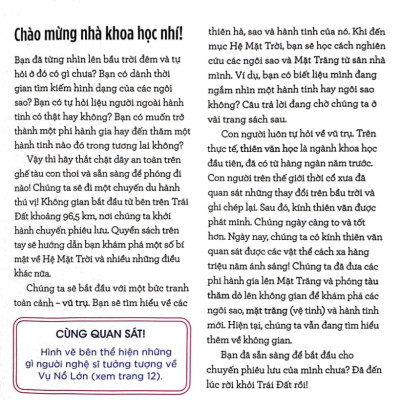 Nhà khoa học nhí. Khám phá Hệ Mặt Trời - Hành tinh, Hành tinh lùn và Tất cả mọi thứ xoay quanh Mặt Trời