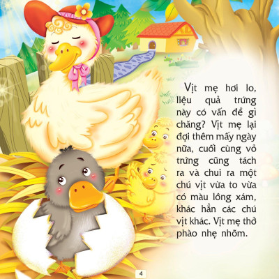 Truyện Cổ Tích Thế Giới Hay Nhất - Vịt Con Xấu Xí (Tái Bản)