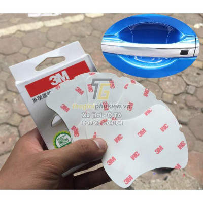 Bộ ốp tay nắm cửa xe Honda Civic 2016-2019 mạ Crom - Tặng miếng dán trong suốt chống xước hõm cửa