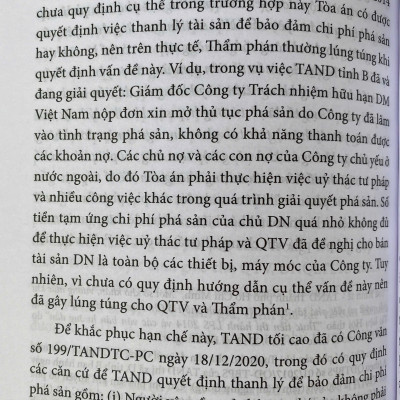 Pháp Luật Hiện Hành Về Bảo Toàn Và Thanh Lý Tài Sản Doanh Nghiệp Trong Thủ Tục Phá Sản