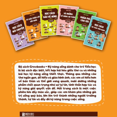 Sách Bao Bao Và Cuộc Phiêu Lưu Sức Khoẻ - Growbooks - Kỹ Năng Sống Dành Cho Trẻ Tiểu Học