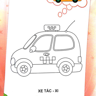 Bé Tập Tô Màu - Phương Tiện Giao Thông (Tái Bản 2023)
