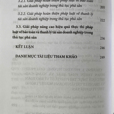 Pháp Luật Hiện Hành Về Bảo Toàn Và Thanh Lý Tài Sản Doanh Nghiệp Trong Thủ Tục Phá Sản