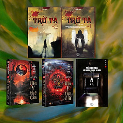 Sách Combo 3 cuốn, Bộ Trừ Tà, bộ Ma Y Thế Gia, Tổ điều tra tập 1