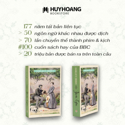 Sách - Jane Eyre - Charlotte Bronte - Huy Hoàng Bookstore