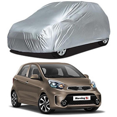 Bạt Phủ xe Ô Tô Kia MORNING Vải Dù OXFORD Siêu Bền, Bạt Trùm Xe Hơi Chống Nắng Mưa Bảo Vệ Xe