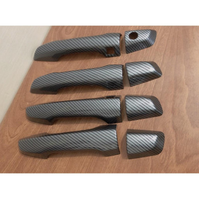 Ốp Tay Nắm+ Hõm Cửa Xe HONDA CRV 2018-2019-2020-2021 Mẫu Cacbon, Ốp Trang Trí Xe ô tô