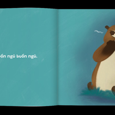 Combo 3 cuốn truyện tranh Ehon Nhật Bản - Ehon Buồn ngủ (Buồn ngủ ơi là buồn ngủ, Ôm chầm, Rừng ơi ngủ ngon) - Dành cho trẻ 0-4 tuổi