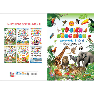 Song ngữ đầu tiên của bé _Thế giới bằng tranh_ Thế giới động vật (Mới)