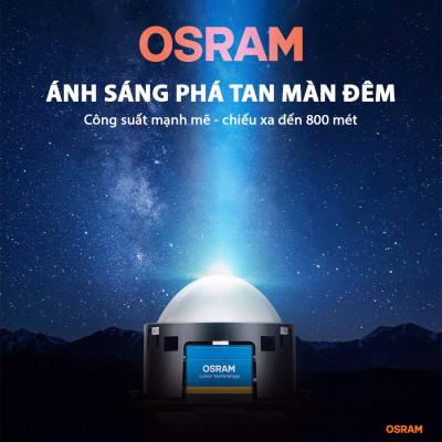 Combo 2 Bóng Đèn Bi LED Laser Hiệu Suất Cao OSRAM LEDPES108-BK LHD 12V 45/66W