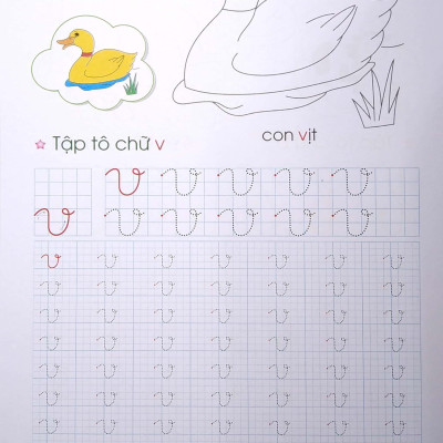 Tủ Sách Chồi Non Chăm Học - Tập Tô Chữ - Chữ Thường - Dành Cho 4-5 Tuổi (Theo Chuẩn Chương Trính Mới) (Tái Bản Lần 5)
