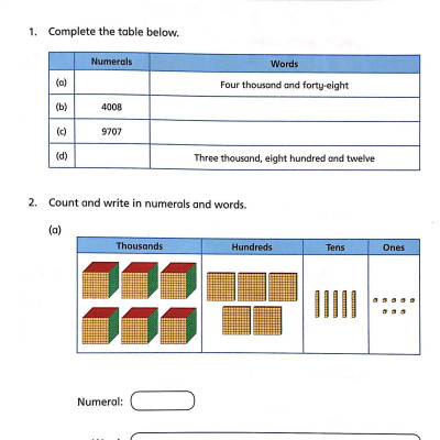 Classroom Mathematics Class 3A - Học Kỳ 1