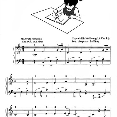 Piano Cho Thiếu Nhi - Tập 4 (Kèm CD + links tải MP3)