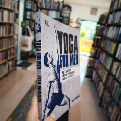 Sách - Yoga For Men: Build Strength, Improve Performance, Increase Flexibility by Dean Pohlman - Fitness/ Health /Sports In English