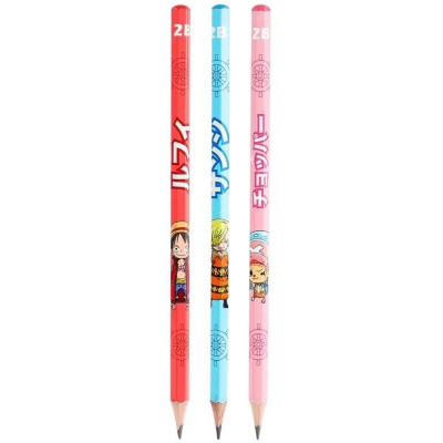 Bút Chì 2B One Piece - Deli C021 - Màu Xanh Dương