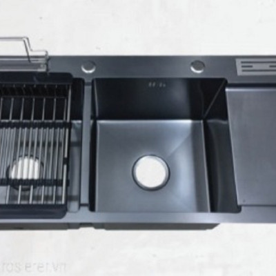 CHẬU RỬA BÁT NANO, CHÉN NANO, CÀI DAO,GIÁ THỚT GRBC10045NCDT