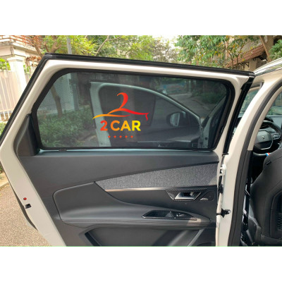 Rèm Che Nắng xe KIA Morning 2011-2020 Rèm Chắn Nắng Nam Châm Cho Xe ô tô, Bộ 4 Tấm, có nam châm