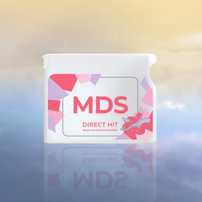 Thực Phẩm Sức Khỏe MDS Direct Hit - Vẻ Đẹp Trưởng Thành - PROJECT V - Hộp 60 Viên - Xuất xứ Pháp, Hàng Chính Hãng