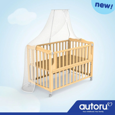 Nôi Cũi Giường Gỗ Đa Năng Autoru C3 Hàng chính hãng