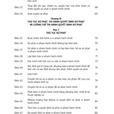 Sách - Luật Xử Lý Vi Phạm Hành Chính (Sửa đổi, bổ sung năm 2020) - ndbooks