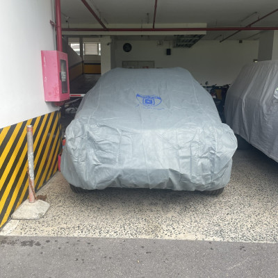 Bạt phủ ô tô chất liệu vải không dệt 3 lớp cao cấp thương hiệu MACSIM cho xe ô tô Hyundai Elantra - màu ghi
