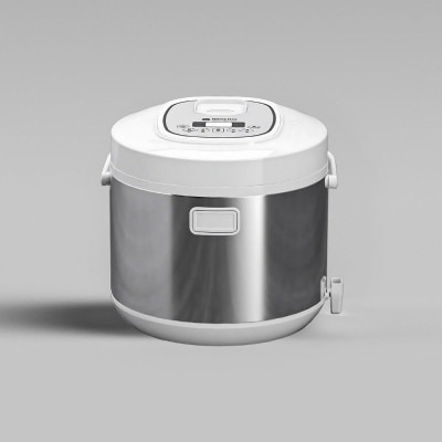 Nồi Cơm Điện Lòng Sứ 1.8Lít Mishio MK402 Không Bong Tróc Men Chống Dính Tự Nhiên - hàng chính hãng