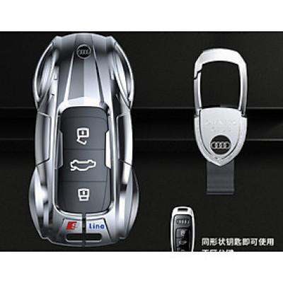 Vỏ Ốp chìa khóa Hãng xe ô tô Audi 2 phiên bản Độc Đẹp