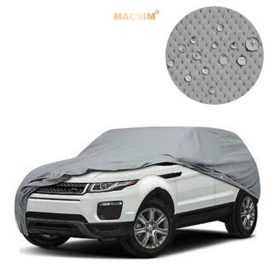 Bạt phủ ô tô chất liệu vải không dệt cao cấp thương hiệu MACSIM dành cho Mazda BT50 (dùng cho xe đã lắp nắp thùng) màu ghi - sử dụng trong nhà, ngoài trời
