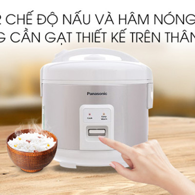 Nồi cơm điện nắp gài Panasonic PANC-SR-MVN107LRA (1L) - Hàng Chính Hãng