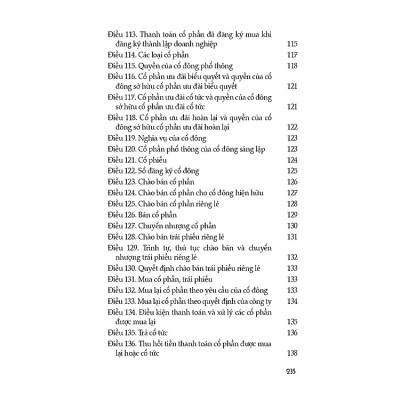 Luật Doanh Nghiệp (Hiện Hành) (Sửa Đổi, Bổ Sung Năm 2022)