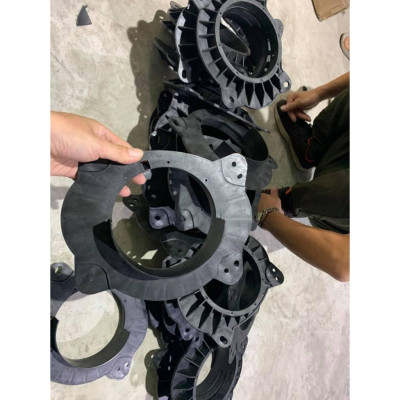 Vòng đệm loa/ Dưỡng loa bầu dục đường kính 16cm cho Ford, Subaru Vios đế loa cánh ovan dòng xe Toyota, ford, lexus