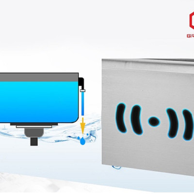 CHẬU RỬA BÁT, CHÉN INOX 2 HỐ LỆCH GRBC7843L