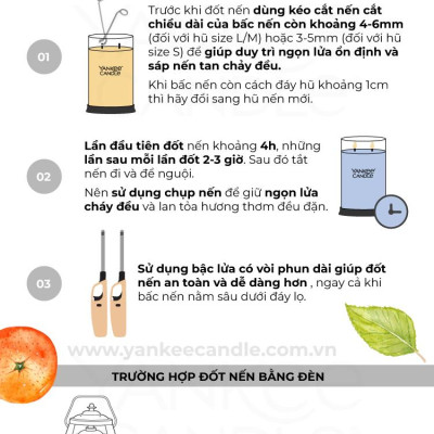 Nến ly tròn sáp đậu nành Yankee Candle size L (567g) - Smoked Vanilla & Cashmere