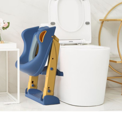 Thang hỗ trợ vệ sinh, thu nhỏ bồn cầu cho Bé 