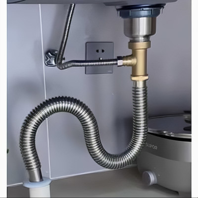 Bộ xả chậu rửa chén KG35 2 hộc và 1 hộc cao cấp siêu bền thoát nước nhanh sử dụng tốt, ống bằng chất liệu inox sus304 (Tặng kèm 1 món quà tri ân) -Hàng chính hãng