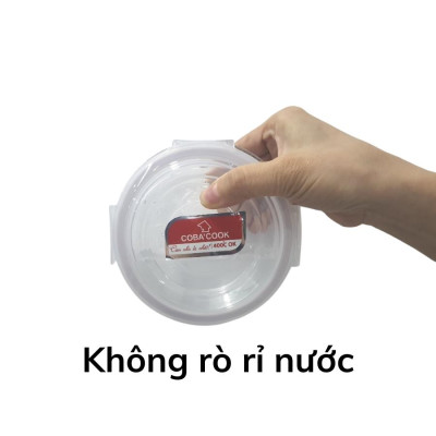 Bộ 2 Hộp Thủy Tinh Đựng Thực Phẩm COBA