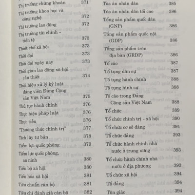 Sách - Thuật ngữ lý luận chính trị