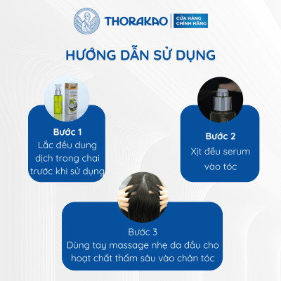 Serum Dưỡng Tóc Tinh Chất Dừa Bưởi Olive Giảm Rụng Giúp Tóc Suôn Mượt 75ML