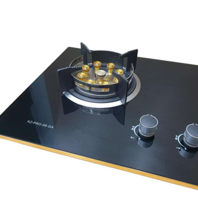 Bếp gas âm Kanzo KZ-PRO-99 GA Italy Technology - 9 đầu hâm công nghệ mới (Tặng miếng chắn gió) - Hàng chính hãng
