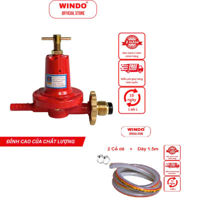 Van Gas Cao Áp Chuyên Dùng Cho Bếp Công Nghiệp Khè WINDO - 333 | Van điều áp bếp khè- Hàng chính hãng