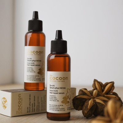 Combo 2 serum Sachi phục hồi tóc the cocoon 70ml