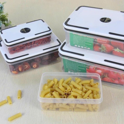 Bộ 5 Hộp Đựng Thực Phẩm, Hộp Bảo Quản Đồ Ăn Rau Củ Vuông -Tròn- Chữ nhật Siêu Tiện Lợi - Hàng Chính Hãng MINIIN