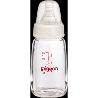 Bình sữa Pigeon cổ hẹp thủy tinh 120ml/240ml