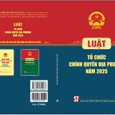 Luật Tổ chức chính quyền địa phương năm 2025
