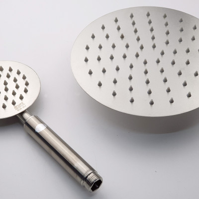 Bộ sen cây tắm đứng nóng lạnh Inox SUS 304 Eurolife EL-S917 (Trắng vàng)