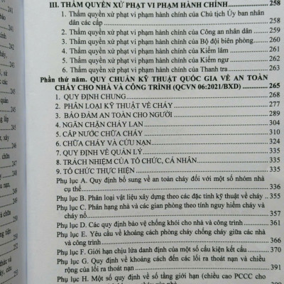 Sách Pháp Luật Về Phòng Cháy Và Chữa Cháy – Danh Mục Cơ Sở Thuộc Diện Quản Lý Về Phòng Cháy Và Chữa Cháy (V2519T)