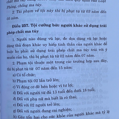 Sách Bộ Luật Hình Sự Năm 2015 ( Sửa Đổi, Bổ Sung Năm 2017, 2024, 2025)