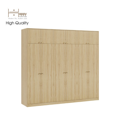[Happy Home Furniture] ELEGANT, Tủ quần áo 2m4x2m2 , 240cm x 54cm x 220cm ( DxRxC), TCM_044