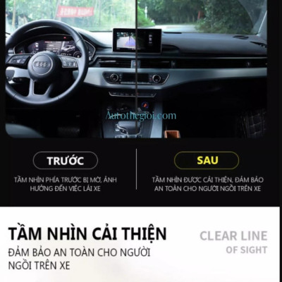 Thảm Taplo Toyota Wigo Chất Liệu Da Vân Cabon